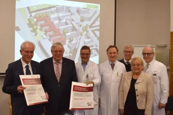 Bild: NRW-Gesundheitsminister sichert Startschuss für Bau eines neuen Westf. Kinderzentrums