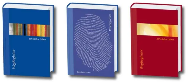 Bild: Ein Buch, das so farbig wird, wie das Leben selbst - Neues Kalenderformat - Zehn-Jahres-Kalender