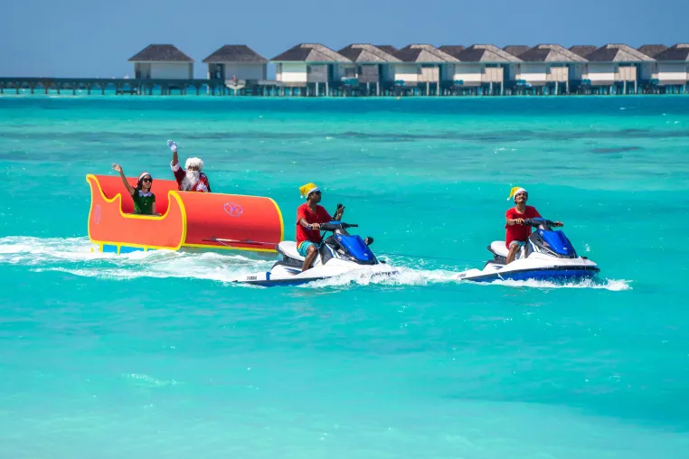 Mit dem feurig-coolen „Feuer & Eis“ Feiertagsprogramm im Kandima Maldives ins neue Jahr starten! Bild: Mit dem feurig-coolen „Feuer & Eis“ Feiertagsprogramm im Kandima Maldives ins neue Jahr starten!