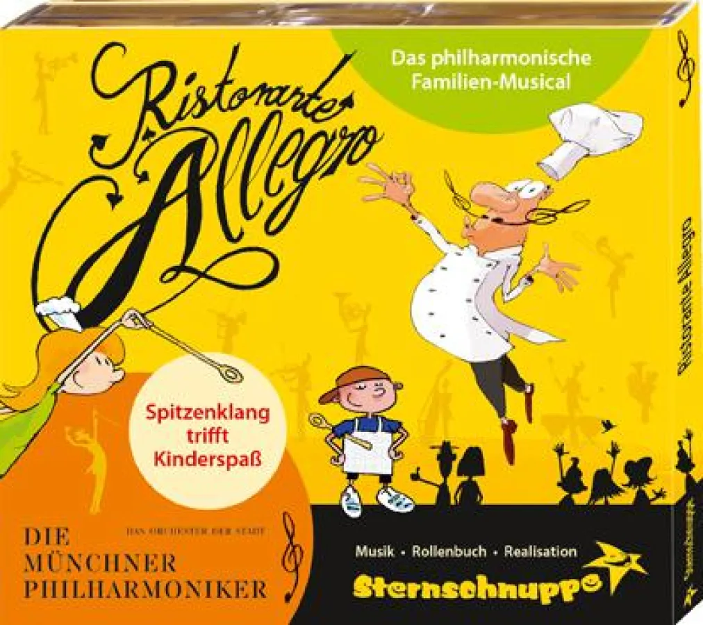 Jetzt auf CD: Ristorante Allegro - das philharmonische Familien-Musical