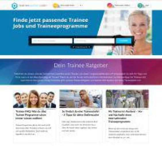 Bild: Traineestellen.com - Die neue Jobbbörsel für Absolventen und Young Professionals