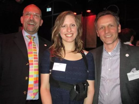 Bild: 28. April 2015 - Preisverleihung in der zweiten Stufe des BPW 2015