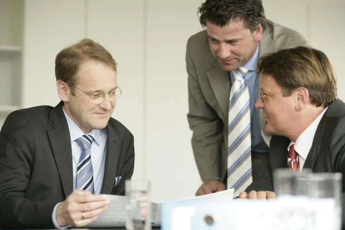 Andreas Werner und sein Team