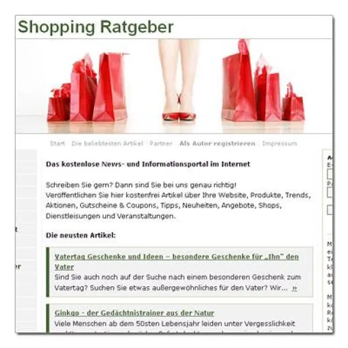 Das eigene Web 2.0-basierende Artikel-Portal für Jedermann Bild: Das eigene Web 2.0-basierende Artikel-Portal für Jedermann