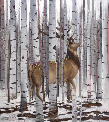 Bild: Neueröffnung und	Vernissage: Galerie hilleckes probst startet mit der Ausstellung „Fremdwald“ von GAMA