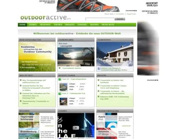 Bild: Planung und Veröffentlichung von eigenen Touren auf outdooractive.com