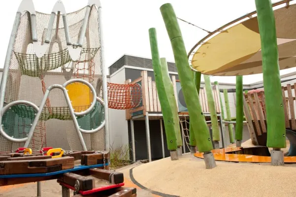 Bild: Tag der offenen Tür in der WABE-Kita NEUER MOHNHOF und dem angeschlossenen ELTERN-KIND-ZENTRUM am 26.08.2011