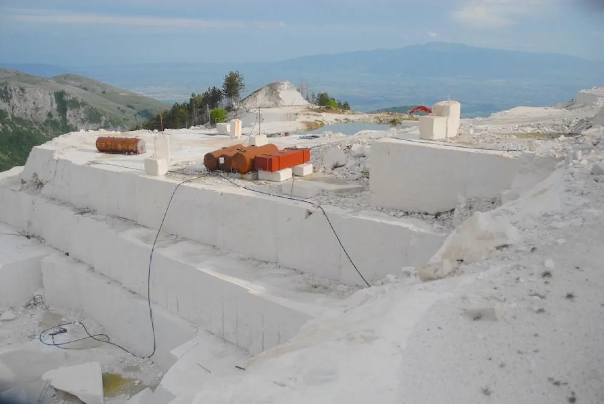 Steinbruch Marmor Griechenland