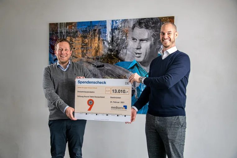 Bild: mediserv Bank: Kunden erspielen beim Adventskalender-Gewinnspiel 13.010 € Spende!
