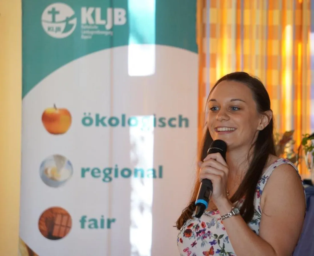 Simone Grill (24) aus Röttenbach ist bei der Landesversammlung neue KLJB-Landesvorsitzende