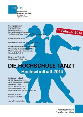 Bild: Die Hochschule tanzt: FH Frankfurt lädt zum Hochschulball 2014 ein