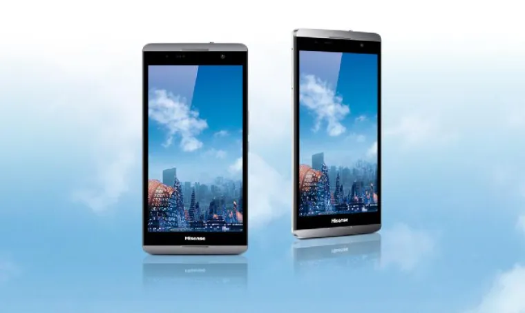 Bild: Hisense zeigt riesiges Smartphone auf dem Mobile World Congress 2014