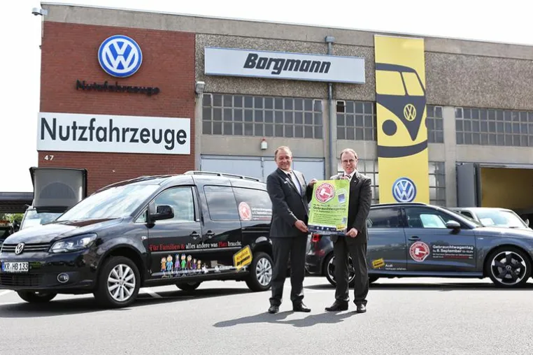 Bild: Borgmann Gebrauchtwagentag in Krefeld am 06.09.2014