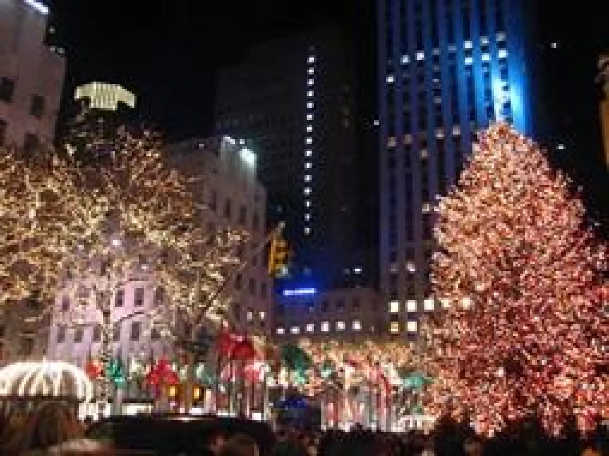 Weihnachten am Rockefeller Center © TheMarque, Flickr