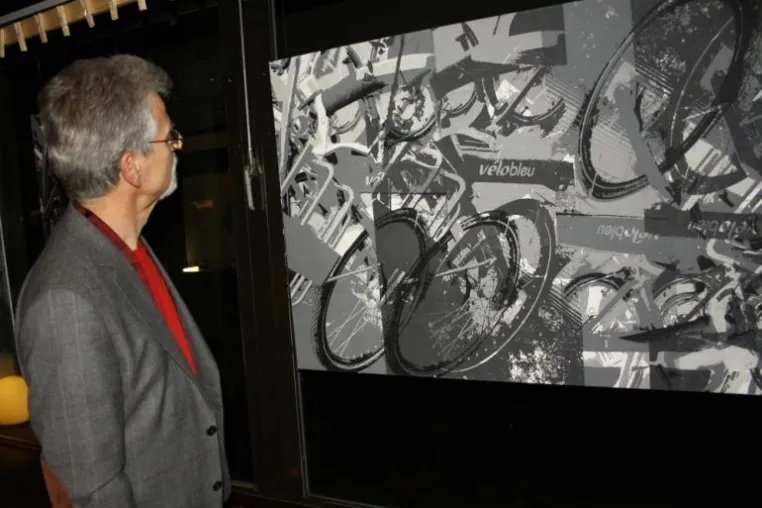 Siebdruckausstellung im Drucksalon ein voller Erfolg Bild: Siebdruckausstellung im Drucksalon ein voller Erfolg