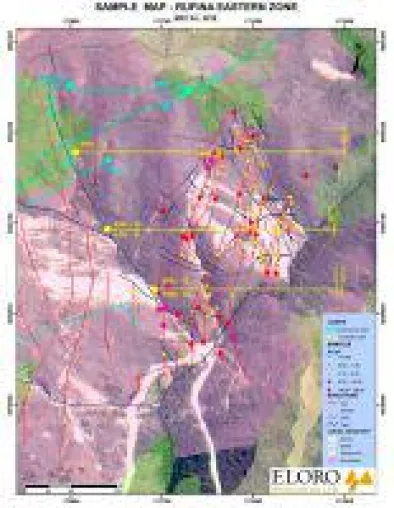 La Victoria Projekt Update - Bedeutende neue Gold Zone identifiziert im Rufina Gebiet Bild: La Victoria Projekt Update - Bedeutende neue Gold Zone identifiziert im Rufina Gebiet