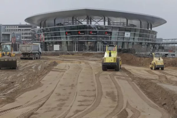 Bild: Bauphase II der designer outlets Wolfsburg: Die Bauarbeiten haben begonnen