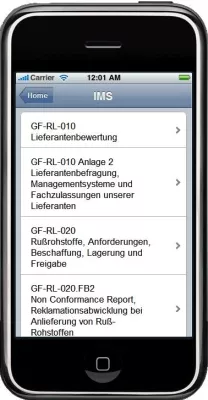 Bild: Mit iPhone und iPad auf Unternehmensdokumente zugreifen