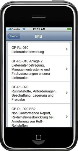 Bild: Mit iPhone und iPad auf Unternehmensdokumente zugreifen