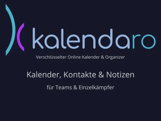 Bild: Sicher ist sicher - Ende-zu-Ende-verschlüsselter Online Kalender