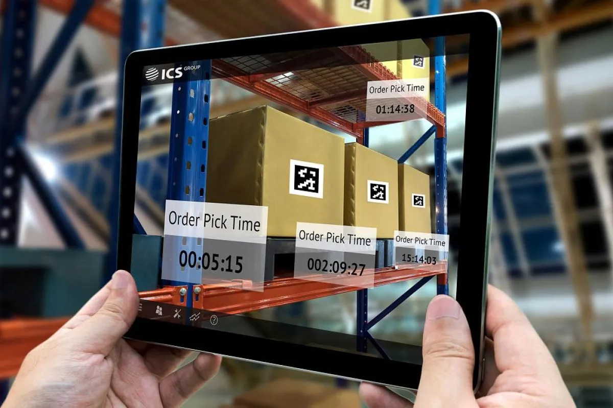Virtuelles und Reales gehen bei der Digitalen Transformation ineinander über. Bild: ICS