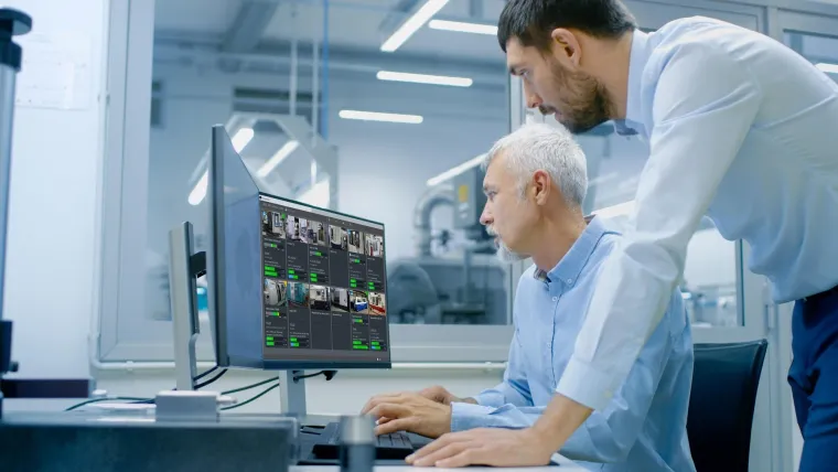 Neuartiges, hybrides Shopfloor Monitoring bündelt Daten aus ERP, PPS, MES und PZE Bild: Neuartiges, hybrides Shopfloor Monitoring bündelt Daten aus ERP, PPS, MES und PZE
