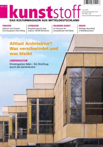 Kunststoff Kulturmagazin Heft 20 Bild: Kunststoff Kulturmagazin Heft 20