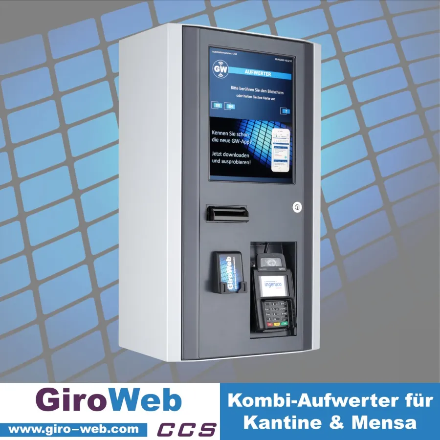 GiroWeb Aufwerter für Kantine und Mensa