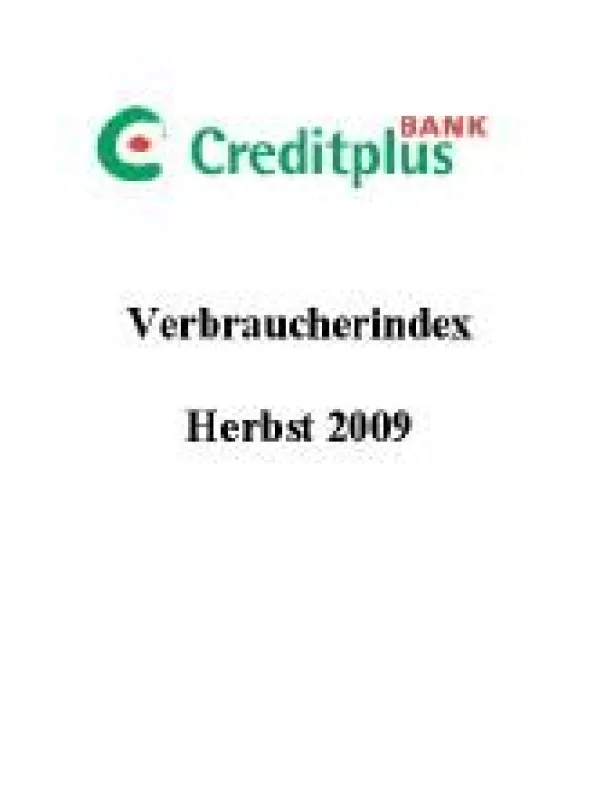 CreditPlus Verbraucherindex