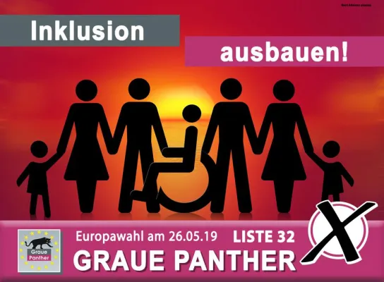 Bild: Inklusion ausbauen - Diskriminierung von Behinderten beenden