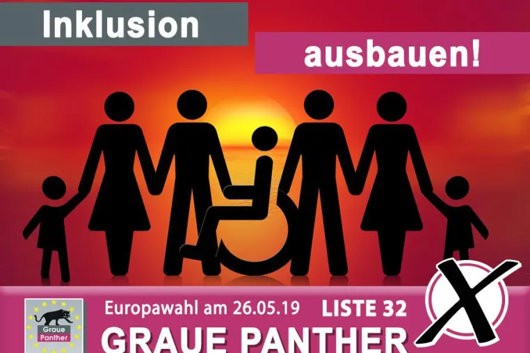 Bild: Inklusion ausbauen - Diskriminierung von Behinderten beenden