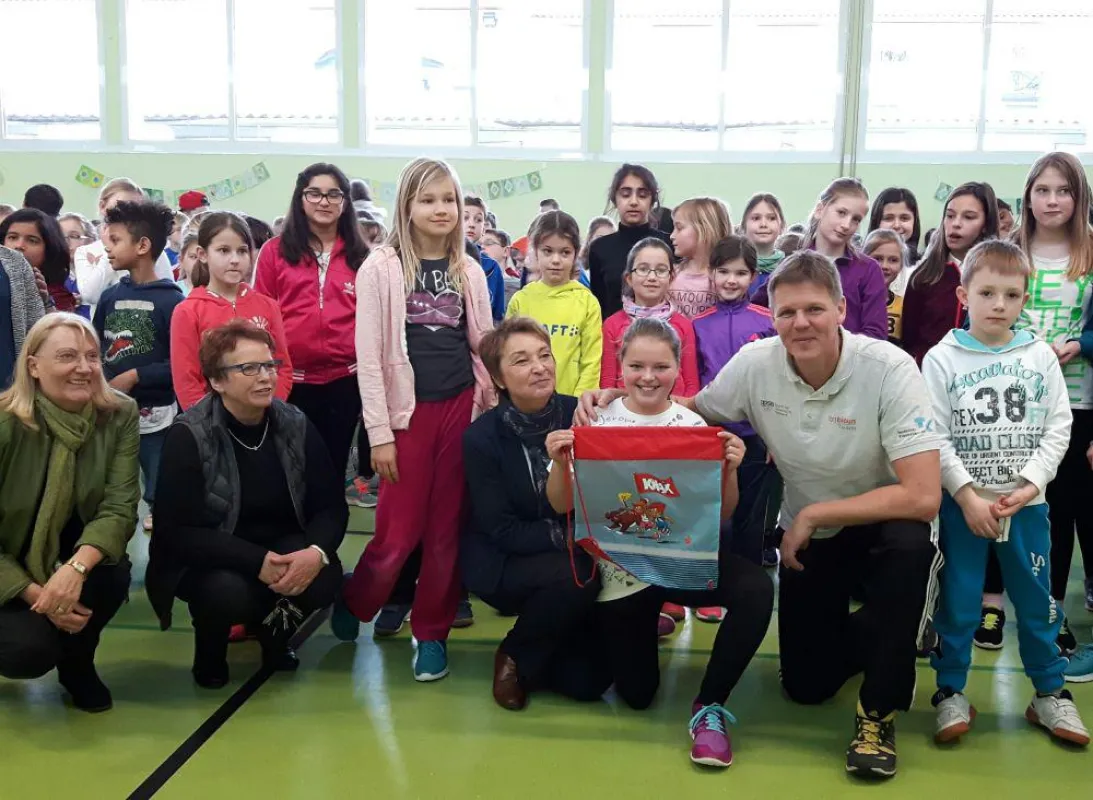 Olympisches Abschlussfest an der Otto-Dönges-Schule in Nidda