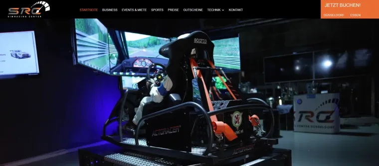 Rasante Action im Zentrum von Essen: Sim.Racing Center bietet ultimative Fahrerlebnisse Bild: Rasante Action im Zentrum von Essen: Sim.Racing Center bietet ultimative Fahrerlebnisse