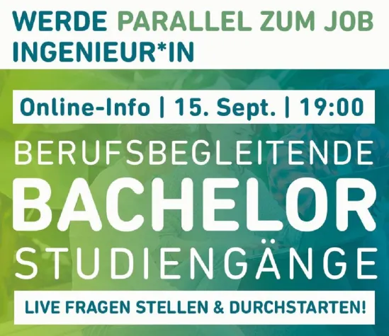 Bild: Berufsbegleitend zum Bachelor of Engineering