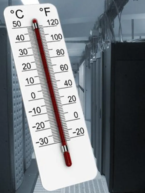 Überwachung der Temperatur im Serverraum