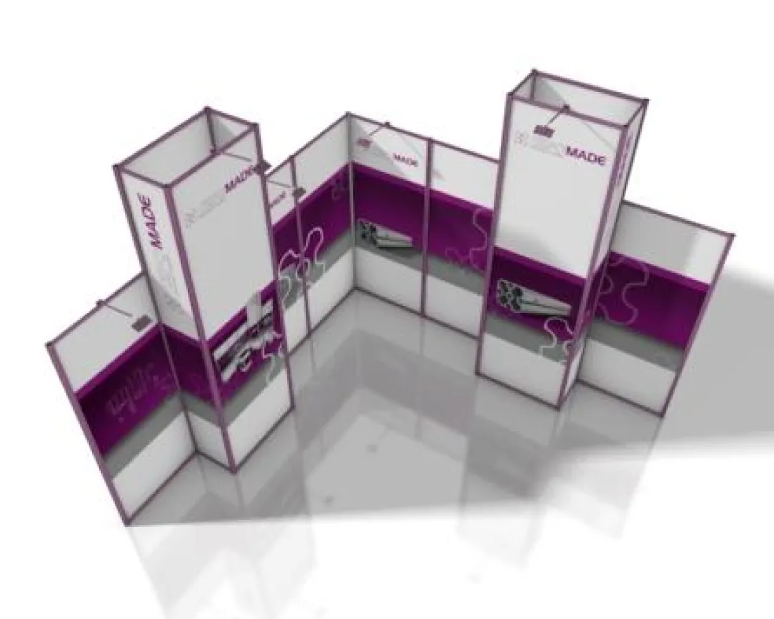 EXPOMADE Messesystem von LA CONCEPT