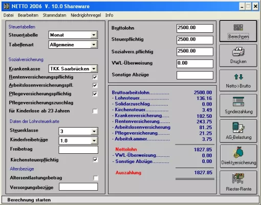 Bild: Netto 2006: Lohnberechnung und Altersvorsorge im neuen Jahr