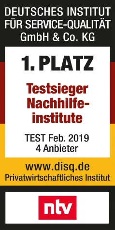 Test im Auftrag des Fernsehsenders n-tv: Studienkreis erneut „Testsieger der Nachhilfe-Institute“ Bild: Test im Auftrag des Fernsehsenders n-tv: Studienkreis erneut „Testsieger der Nachhilfe-Institute“