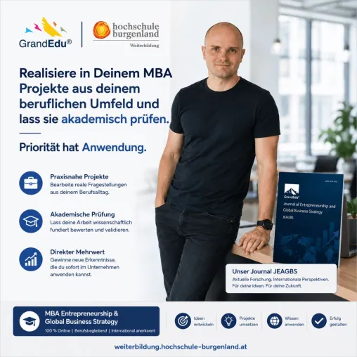 Bild: Anwendung hat Priorität: Wie der MBA Entrepreneurship & Global Business Strategy Praxisprojekte prüfbar macht