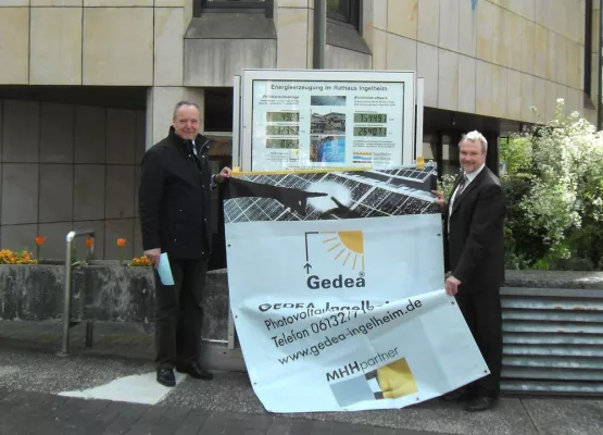 Bild: „Schritt für Energiewende und CO2-freie Stadt“