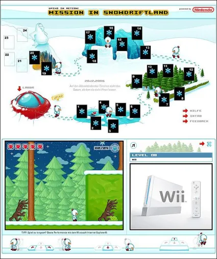 Bild: Mission in Snowdriftland – der große Adventskalender made by extra toxic, powered by Nintendo