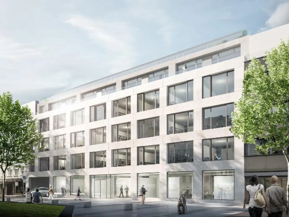 Der hochmoderne Neubau des Hauptsitzes der GWG-Gruppe soll bis 2020 entstehen.