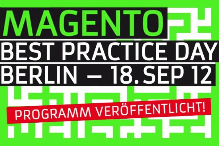 Magento Best Practice Day – Programm jetzt online Bild: Magento Best Practice Day – Programm jetzt online