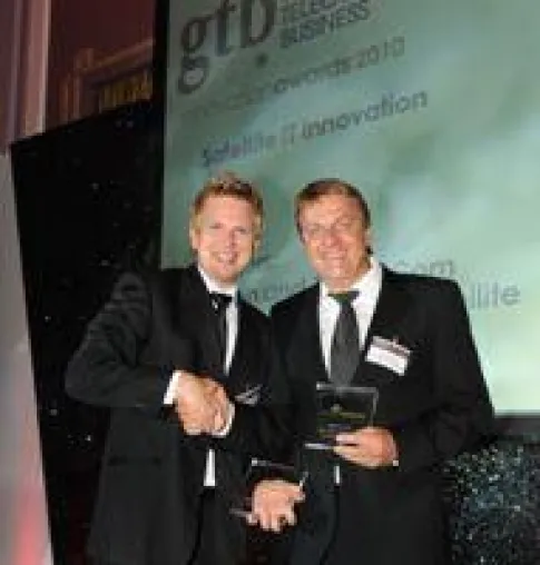 Bild: XWARP®-Lösung von ND SatCom erhält den Global Telecoms Business Innovation Award