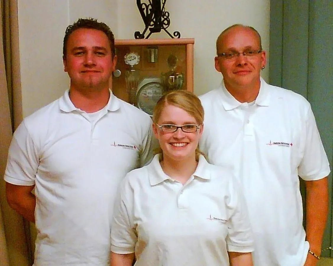 Das neue Leitungs-Team des DRK Hille E. Deines, S. Steinmann & M. Marx