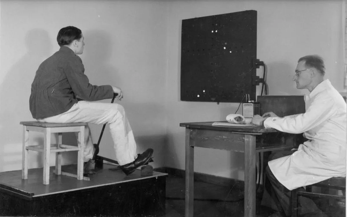 Fliegertest bei der deutschen Luftwaffe, eingesetzt bis 1942. (Foto: (Sammlung AWZ) )