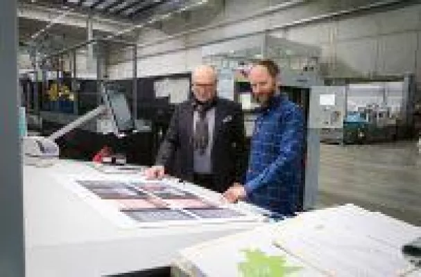 Druckkunst aus Esslingen für die USA Bild: Druckkunst aus Esslingen für die USA