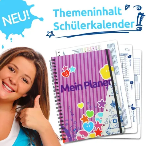 Bild: Schülerkalender von Mein-Notizbuch.com als neuer Spezialinhalt