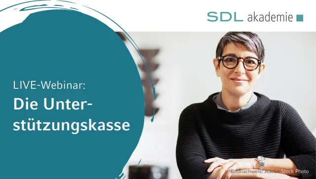 Bild: Steuerlich attraktiv & rechtlich komplex: SDL Akademie bietet kompaktes Online-Seminar zur Unterstützungskasse