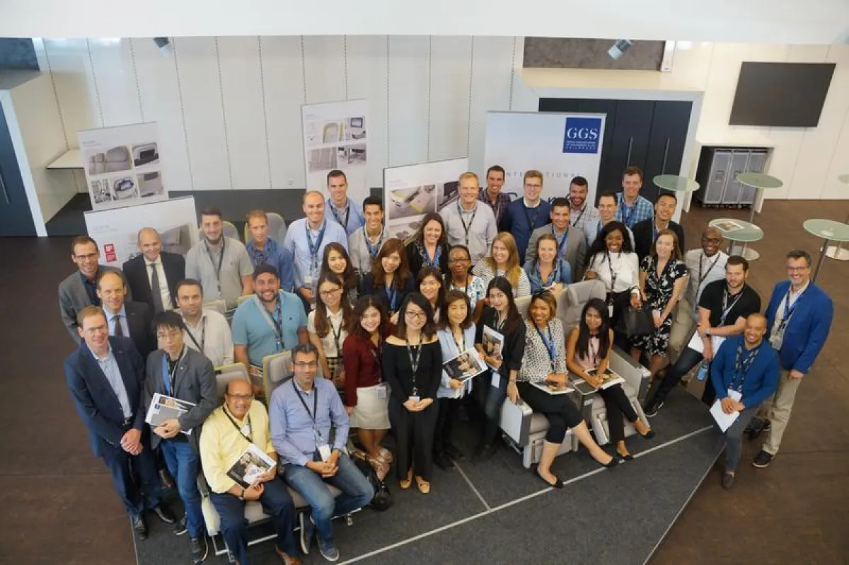 Teilnehmer der ISA 2017 bei Recaro Aircraft Seating ()